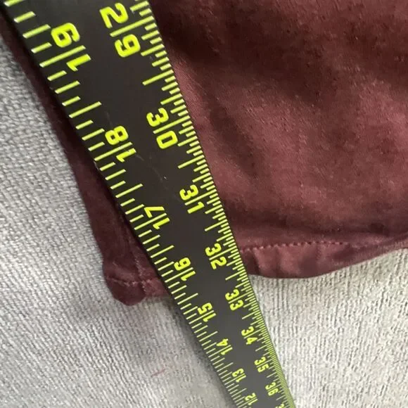 Paige Jeans Mens 40x32 Rustic Wine Red‎ Federal Classic America Denim - Picture 5 of 9